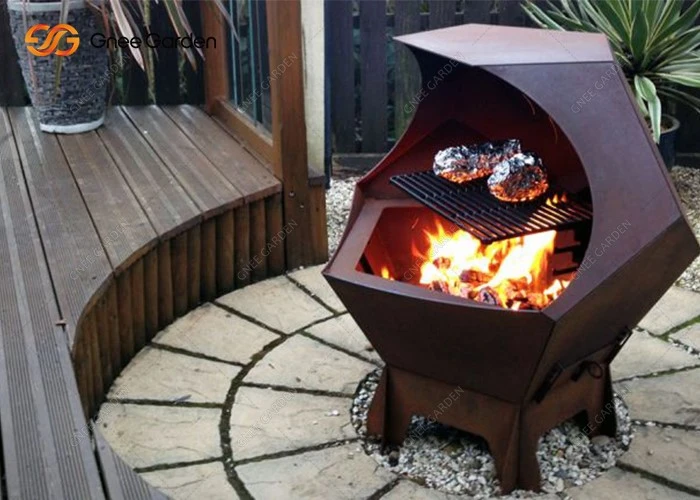 Outdoor Rust Corten Steel Bbq Grills Square Corten Steel Bbq Grills Outdoor Rust Corten Steel Bbq Grills Square Corten Steel Bbq Grills