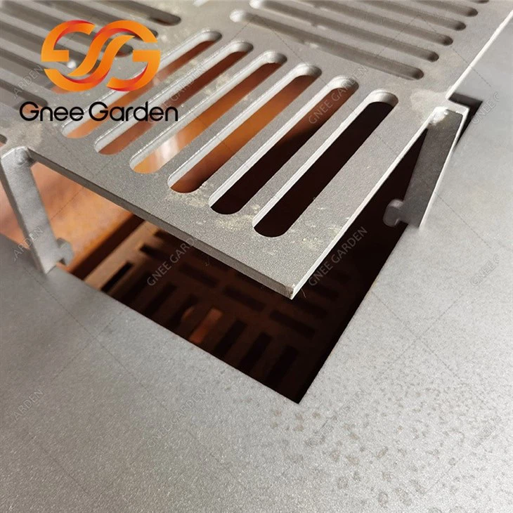 corten steel charcoal grill price（3）