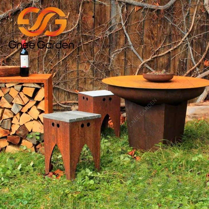 Corten Steel Najizdržljiviji roštilj na drveni ugljen