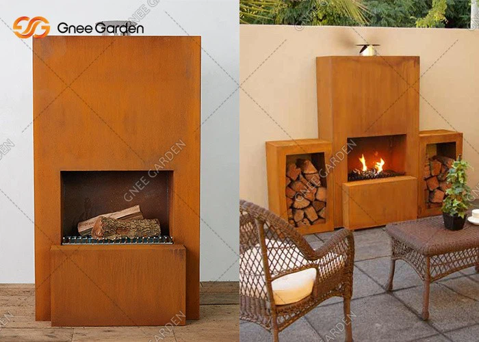 Factory Supply Outdoor Fire Outside Outdoor Fire Place