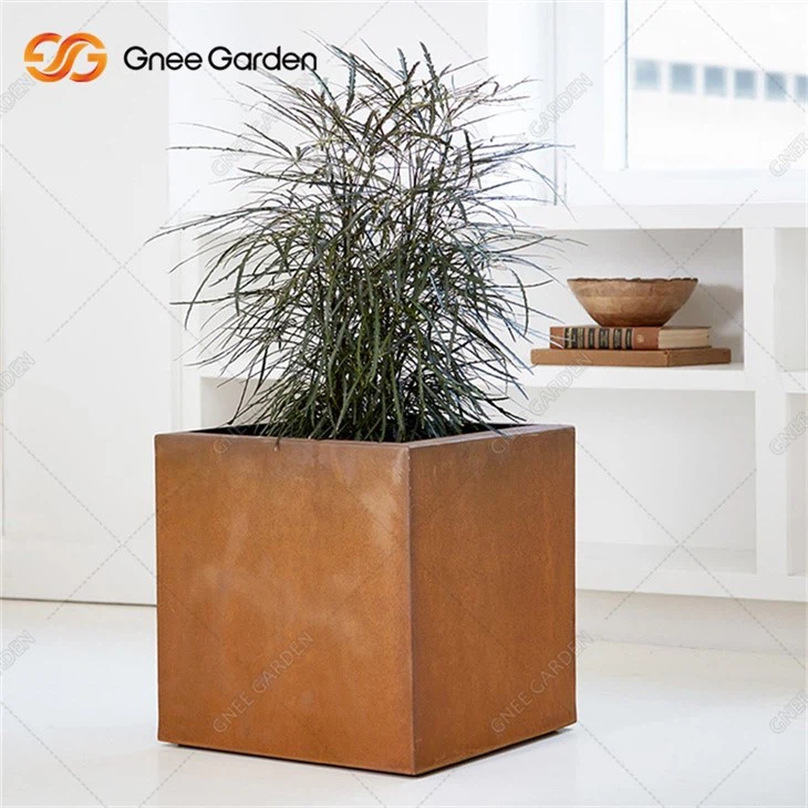 Outdoor Large Garden Corten Steel Planters