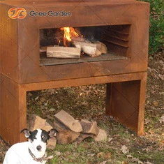 Cor-ten vanjski kamin