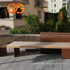 Ulični namještaj Corten Steel