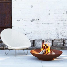 Corten Steel Round Fire Pit GN-FP-301