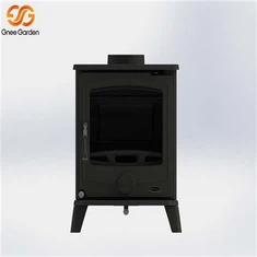 Corten Steel Moderni vanjski okružujući kamin