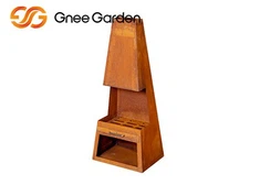 Samostojeći vanjski kamin od čelika Corten