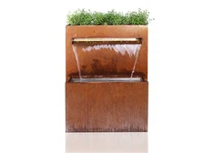 Unutarnji vanjski vrt Fontana Patio Decor Waterfall Corten Steel Water Feature