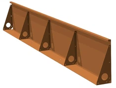 Vanjski metalni rub travnjaka Corten Steel Garden Edging