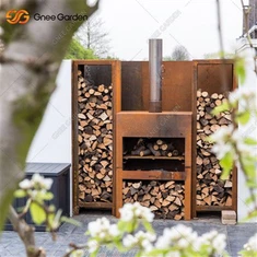 Rustikalna vanjska ložišta od Corten čelika