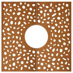 Jedinstveni proizvodi Corten Steel Metal Tree Pool Rešetka za vrtni namještaj
