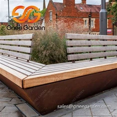 Čelična klupa otporna na vremenske uvjete