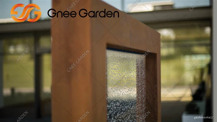 Waterfall For Garden Corten Steel