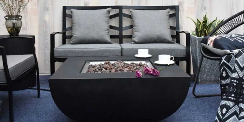 lron Propane Outdoor Fire pit lron Propane Outdoor Fire pit